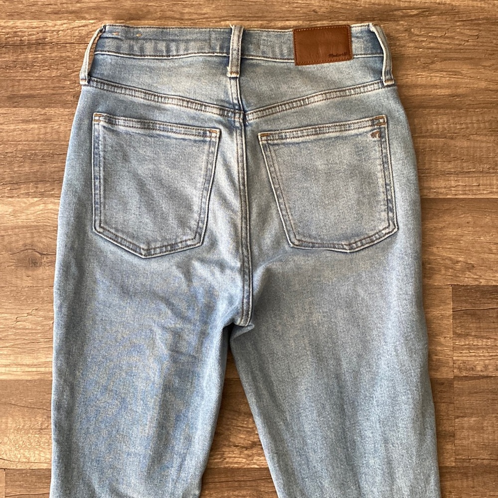 Madewell The Perfect Vintage Jean in Coffey Wash: Worn-In Edition size 24 - Picture 12 of 16
